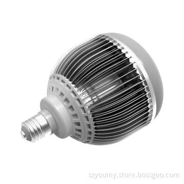 Lathe Aluminum 36W E27 High-power Energy-saving LED Bulb in White